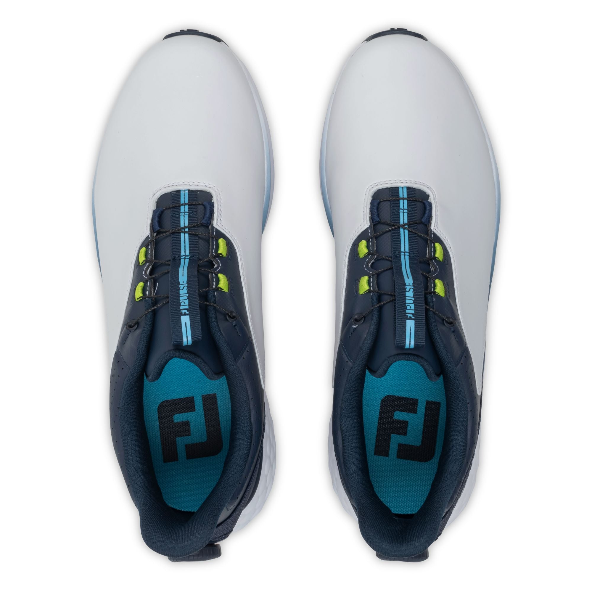 FootJoy Chaussure PULSE BOA blanche Marine Bleu