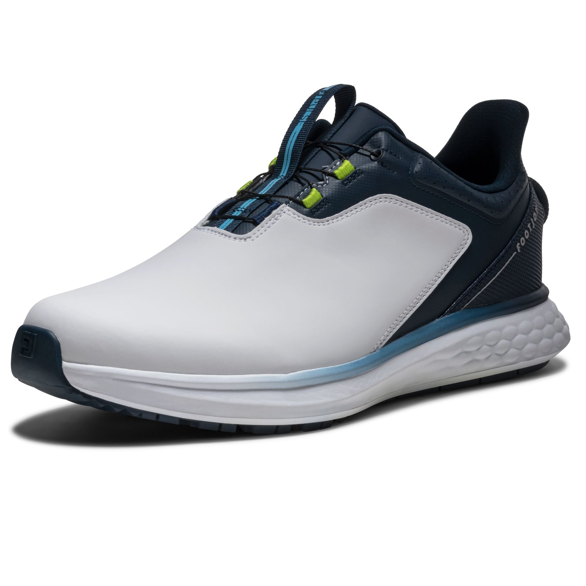 FootJoy Chaussure PULSE BOA blanche Marine Bleu