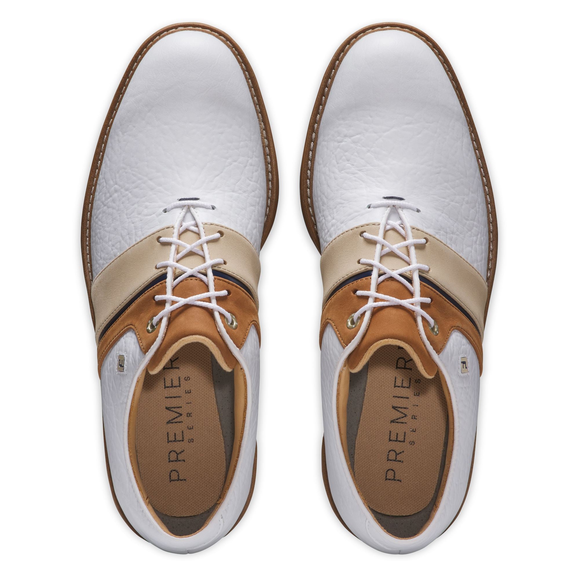 FootJoy Chaussures Premiere Series Packard LX White/Brown