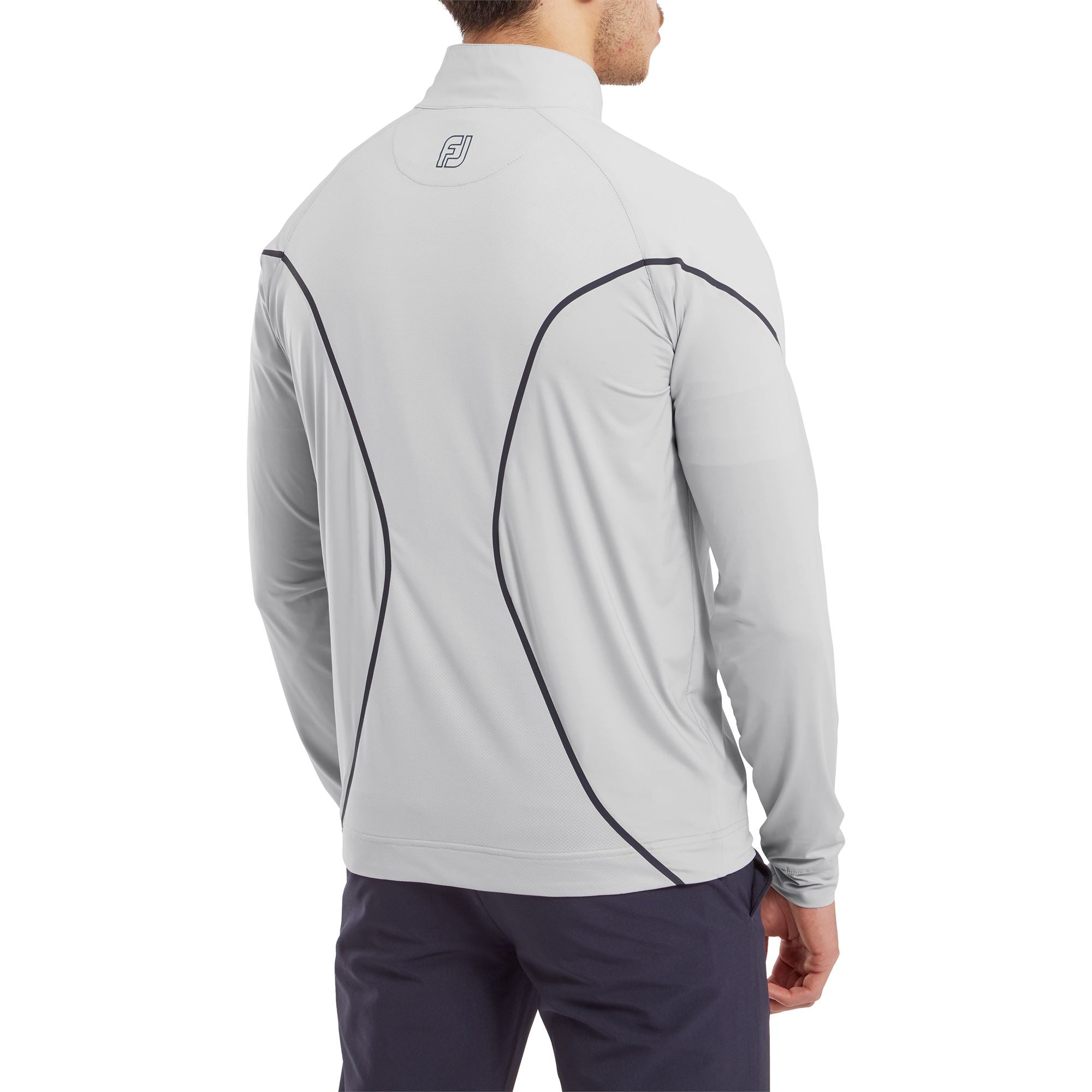 Footjoy Pull over Midlayer Temposerie Grey Cliff