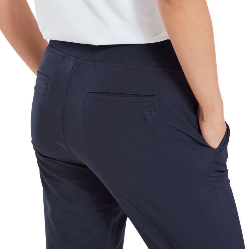 Footjoy pantalon 7/8 Lady lightweight cropped navy