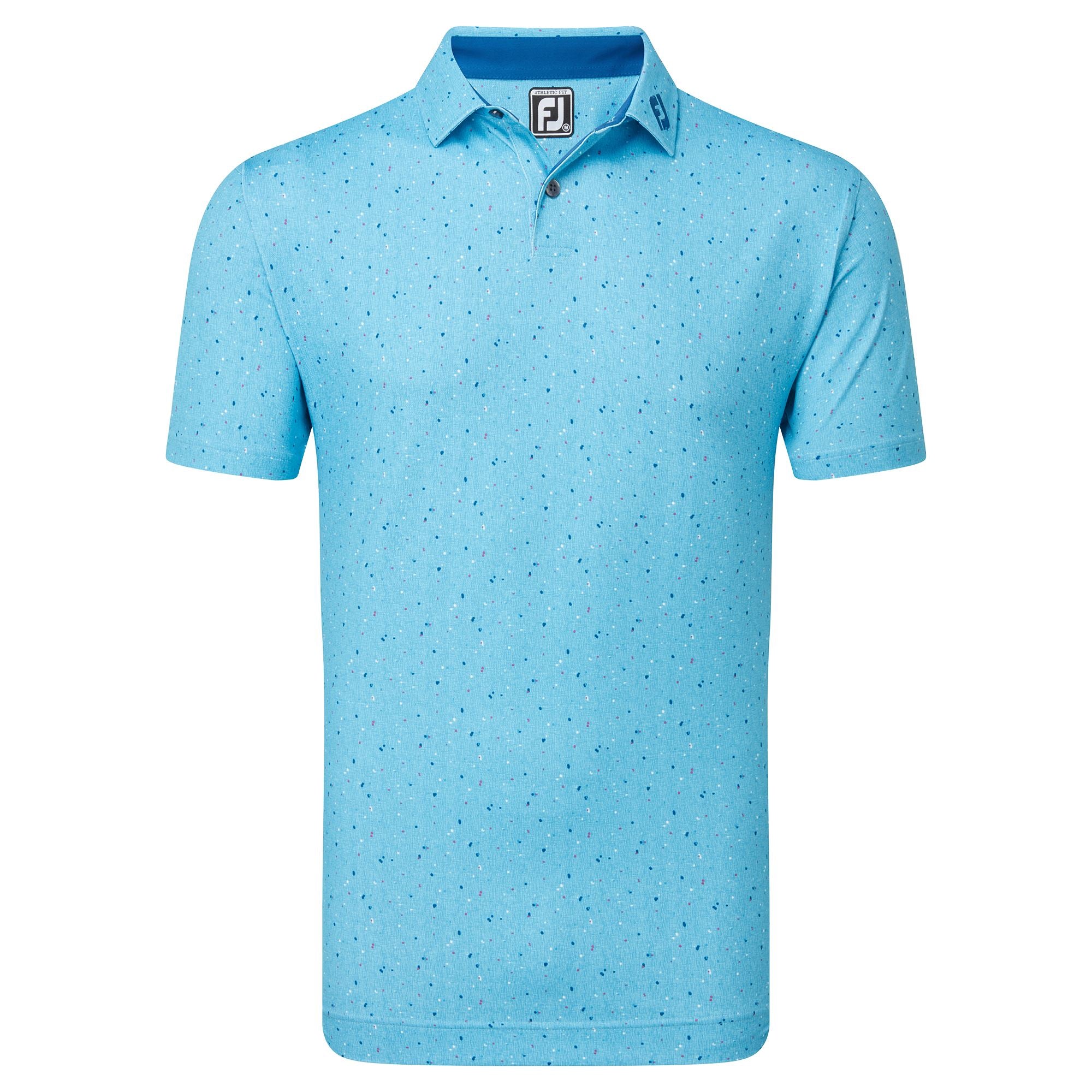 Footjoy Polo Golf Tweed Texture Blue Sky