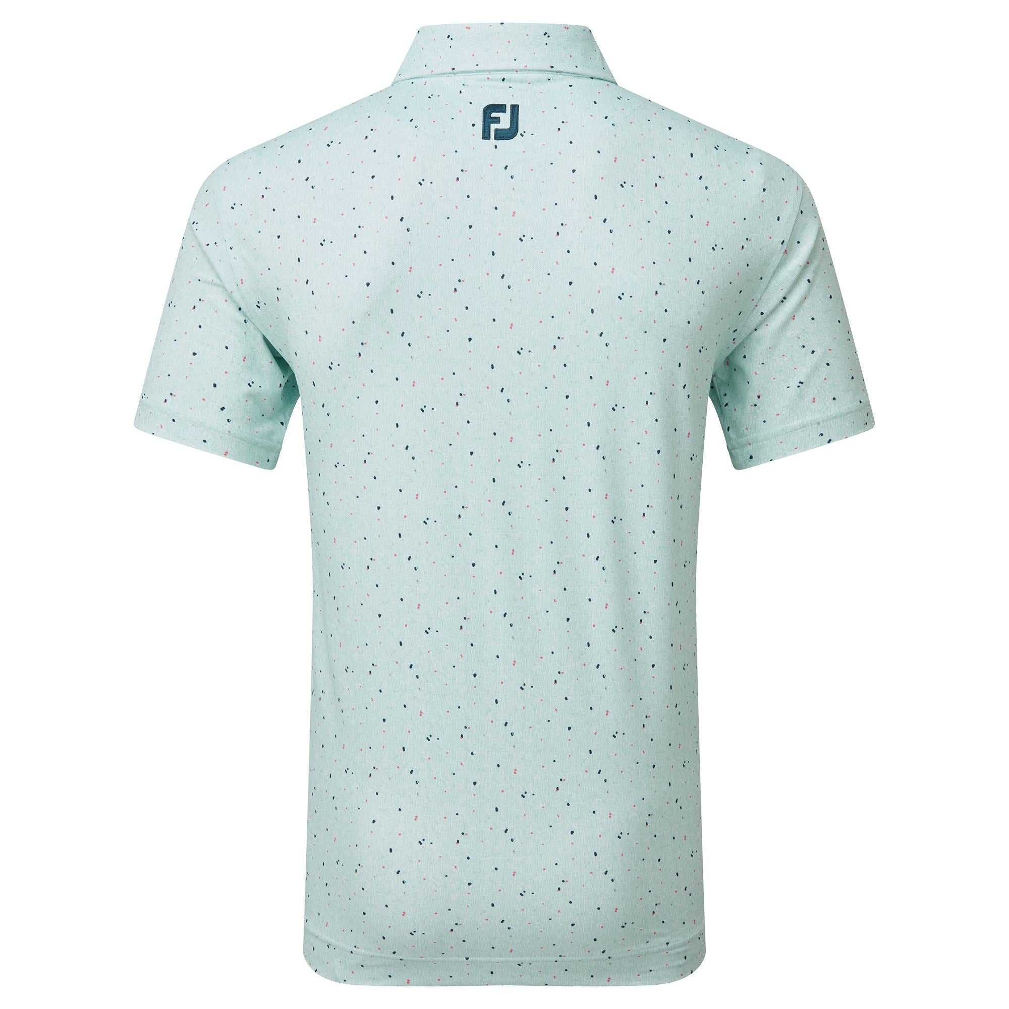 Footjoy Polo Golf Tweed Texture Sea Glass