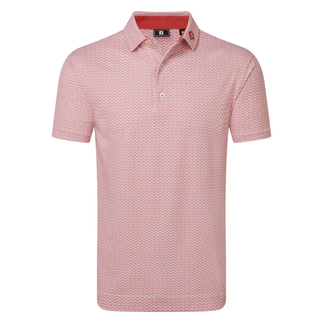 Footjoy Polo Imprimé Coquillage