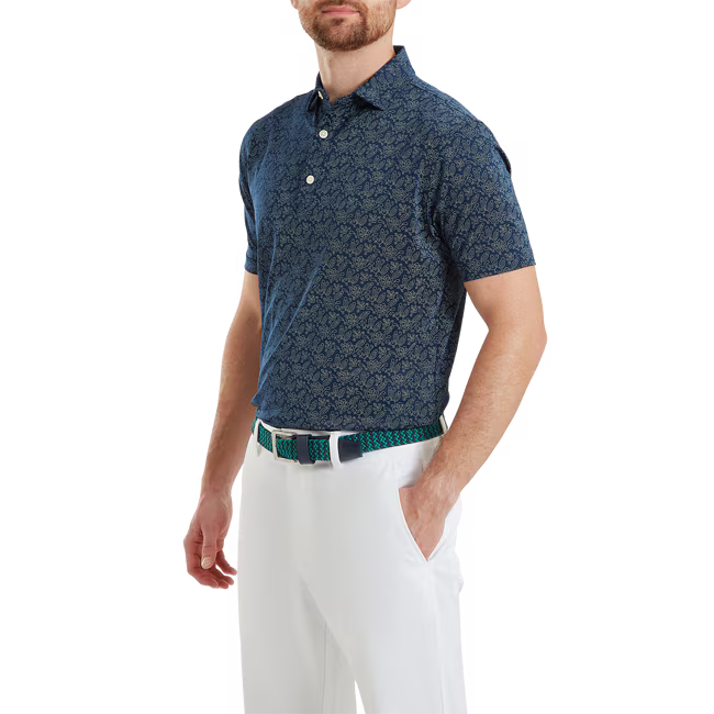 Footjoy Polo Imprimé Fleuri