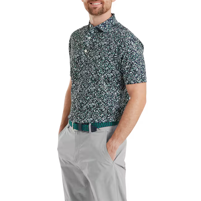 Footjoy Polo Piqué Imprimé Floral
