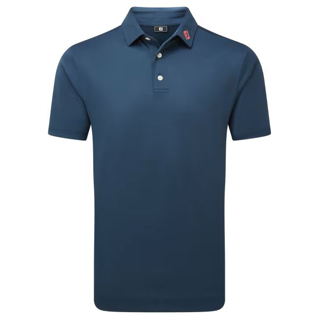 Footjoy polo Pique uni Blue jeans
