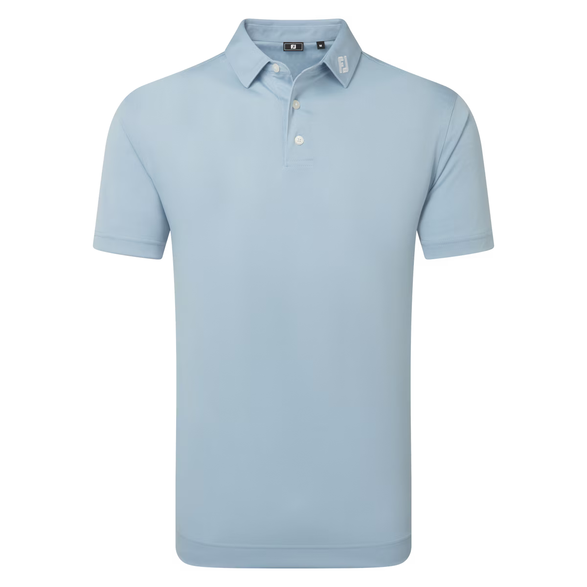 Footjoy Polo Stretch Piqué Bleu Chiné Clair