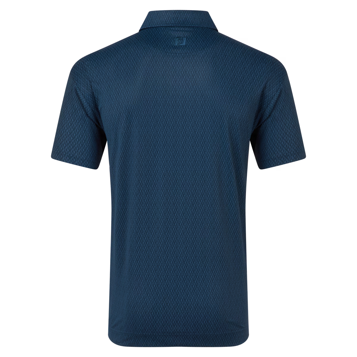 Footjoy Polo Stretch Piqué Motifs Géométriques Navy