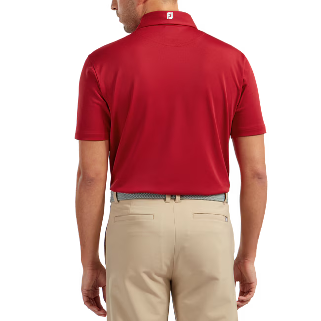 Footjoy Polo Stretch Piqué Rouge