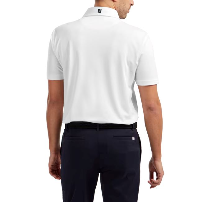 footjoy polo Pique blanc