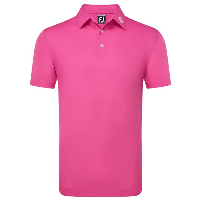 Footjoy polo Stretch Piqué Solid HOT PINK