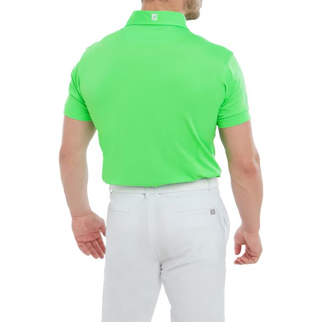 Footjoy polo Stretch Piqué Solid Vert