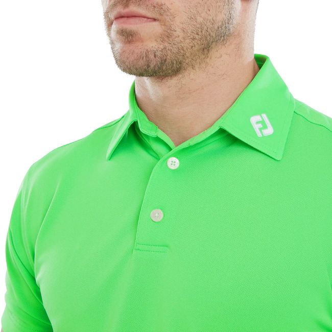 Footjoy polo Stretch Piqué Solid Vert