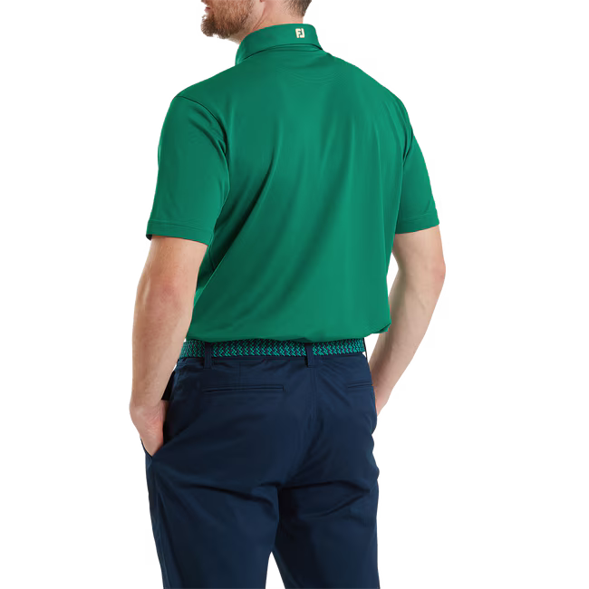 Footjoy Polo Stretch Piqué Vert