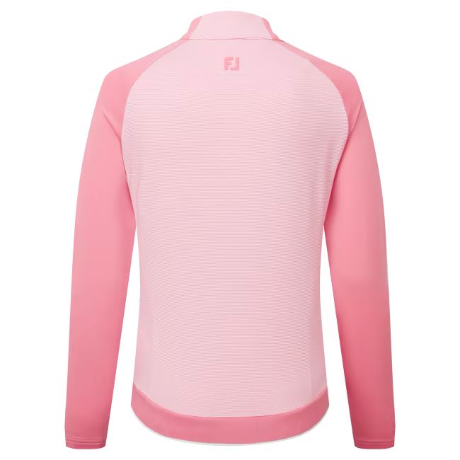 Footjoy pull-over femme 1/4 zip rose