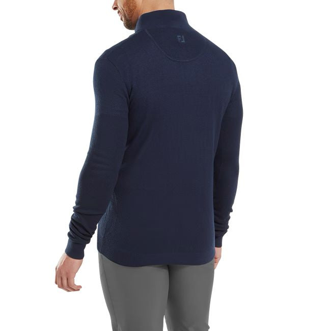 Footjoy Pullover Drirelease avec patte de boutonnage marine