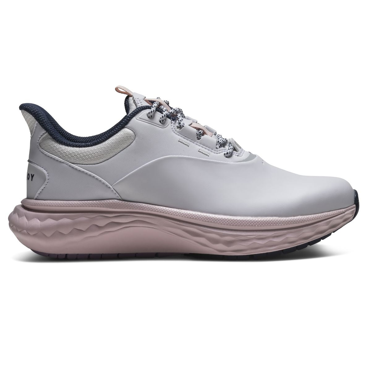 FootJoy Quantum Leather Femme Blanche Rose – Confort & Élégance
