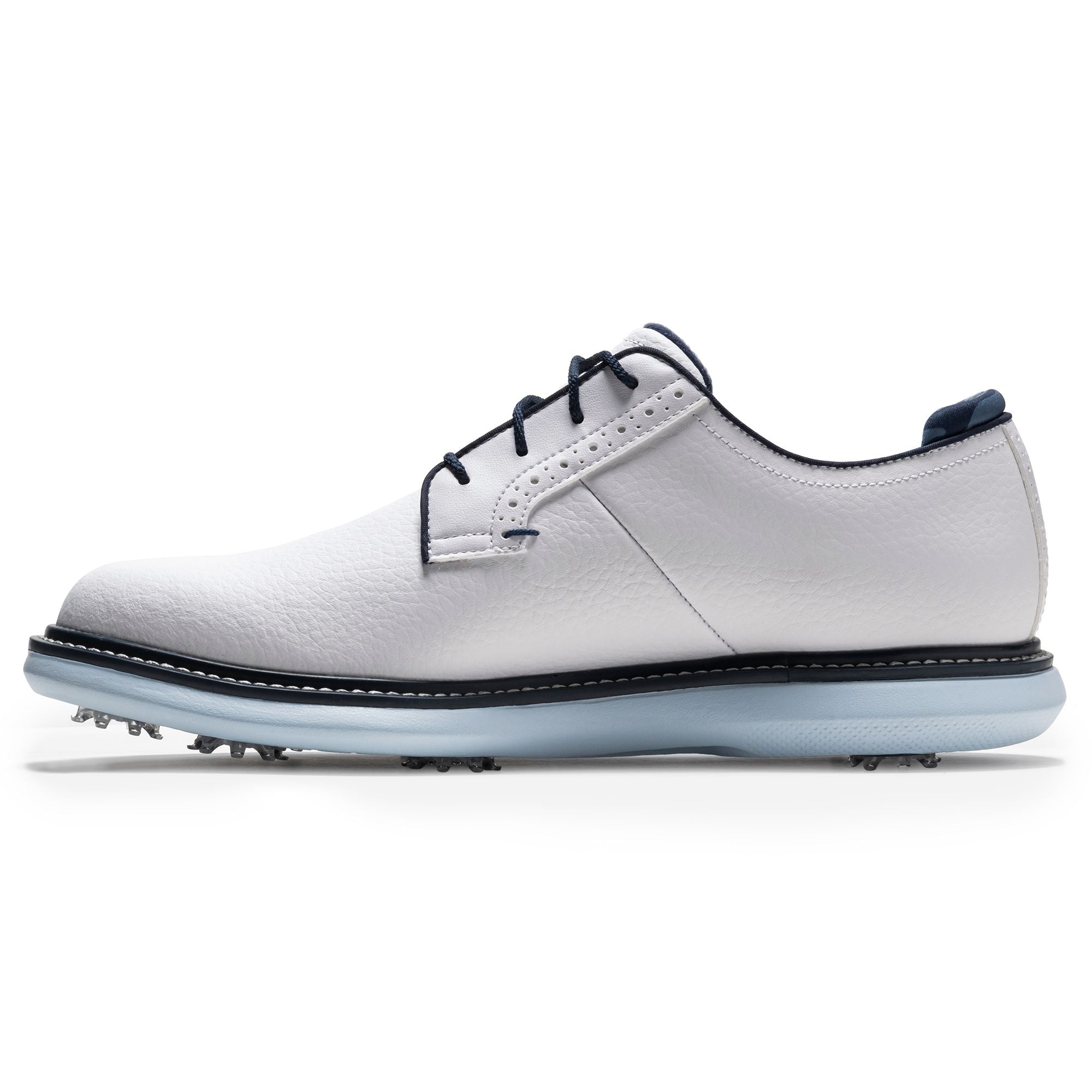 FootJoy Traditions BLUTCHER Blanche Bleu Marine Bleu