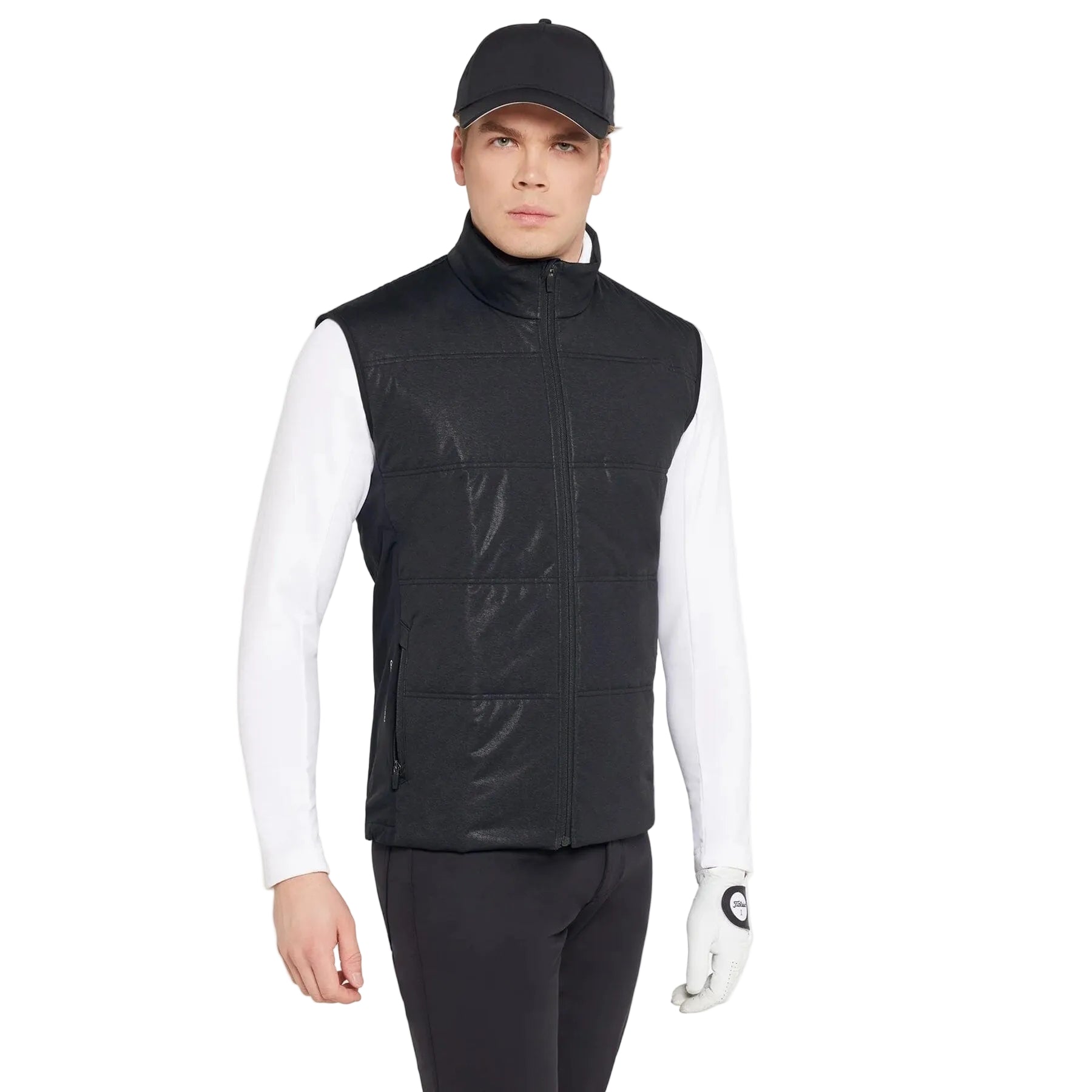 Galvin Green Gilet de golf LENNOX NOIR Régulation thermique et confort premium