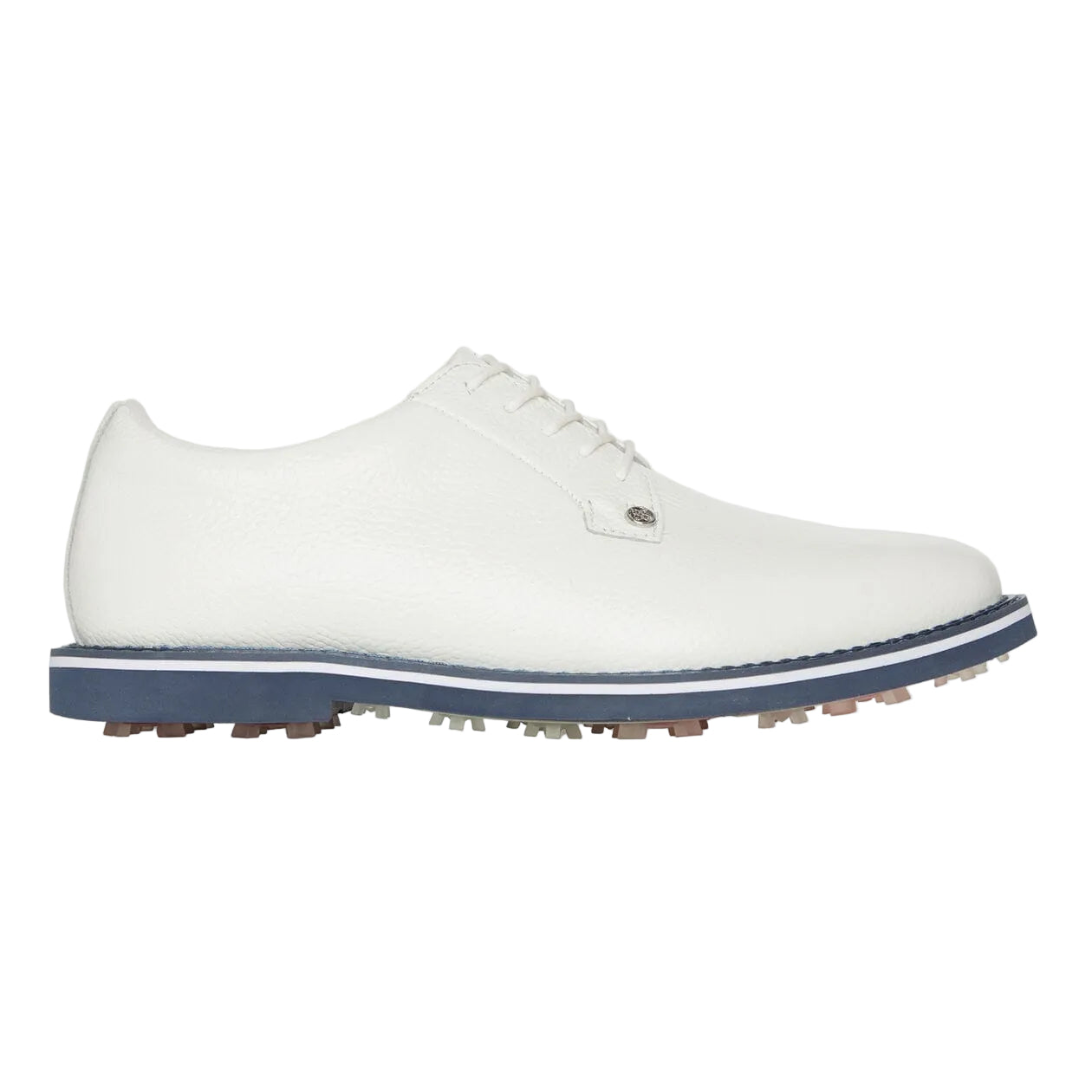 G/FORE Chaussures Gallivanter pebble leather Snow Twilight