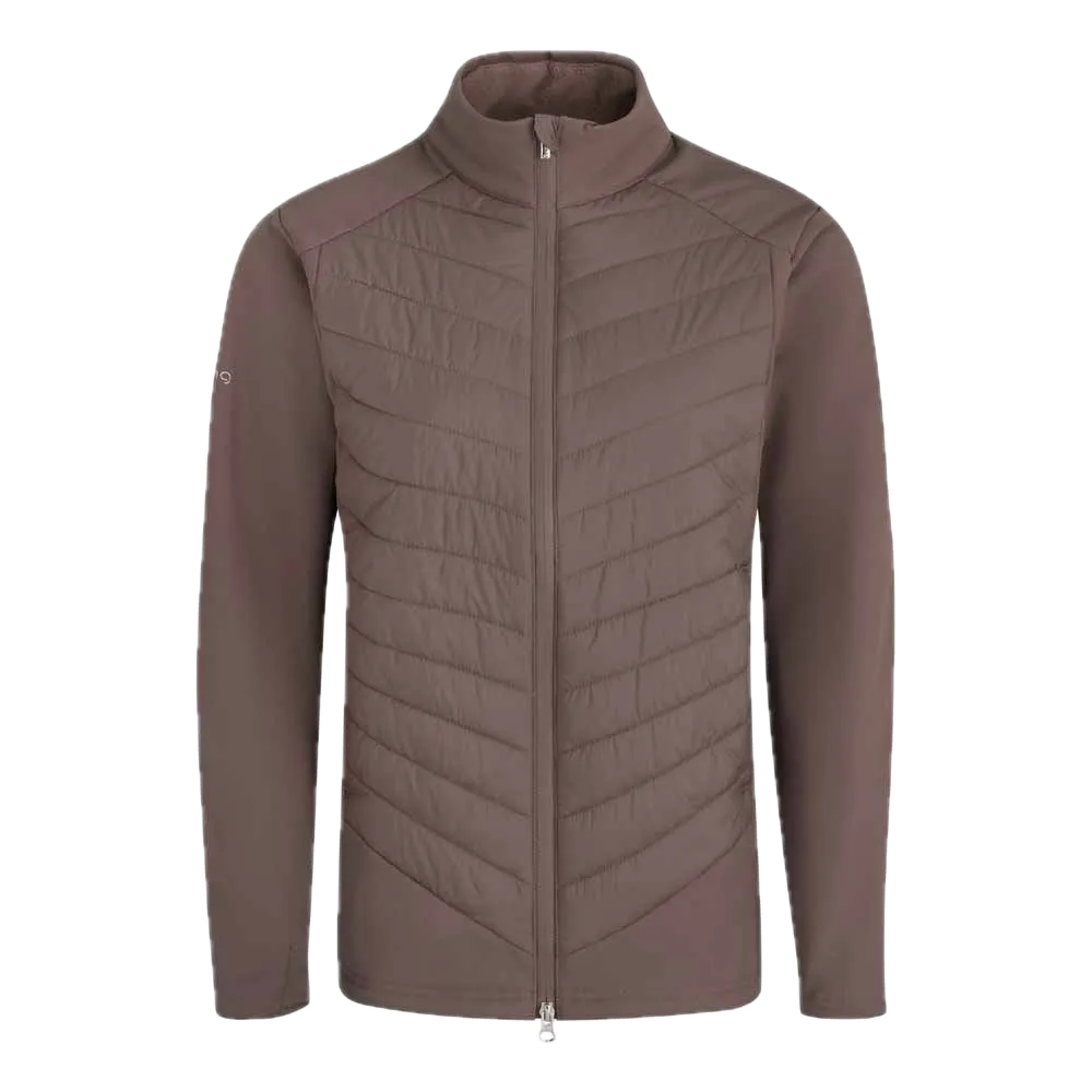 Ping Veste hybride matelassée Ines Femme Café