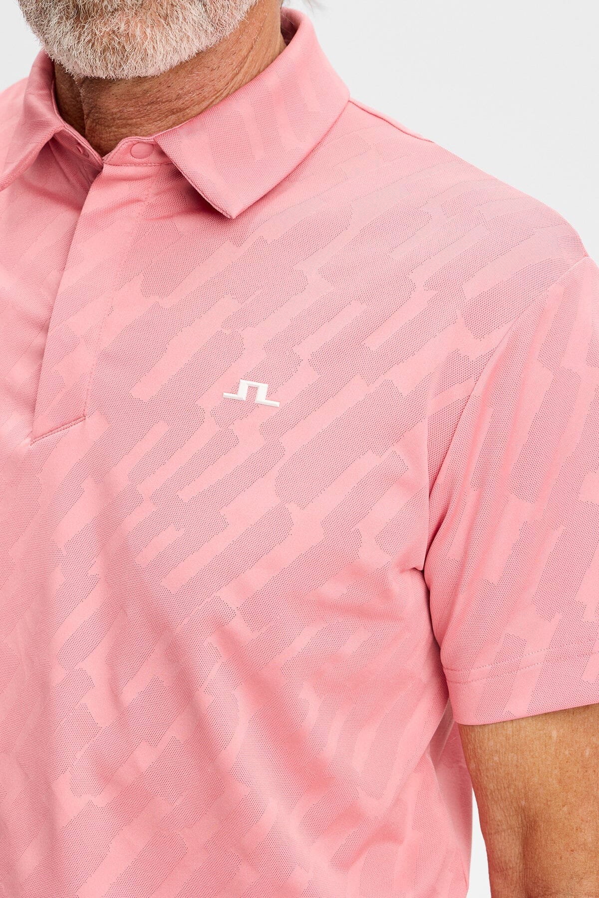 J.Lindeberg Polo Wilhelm Flamingo