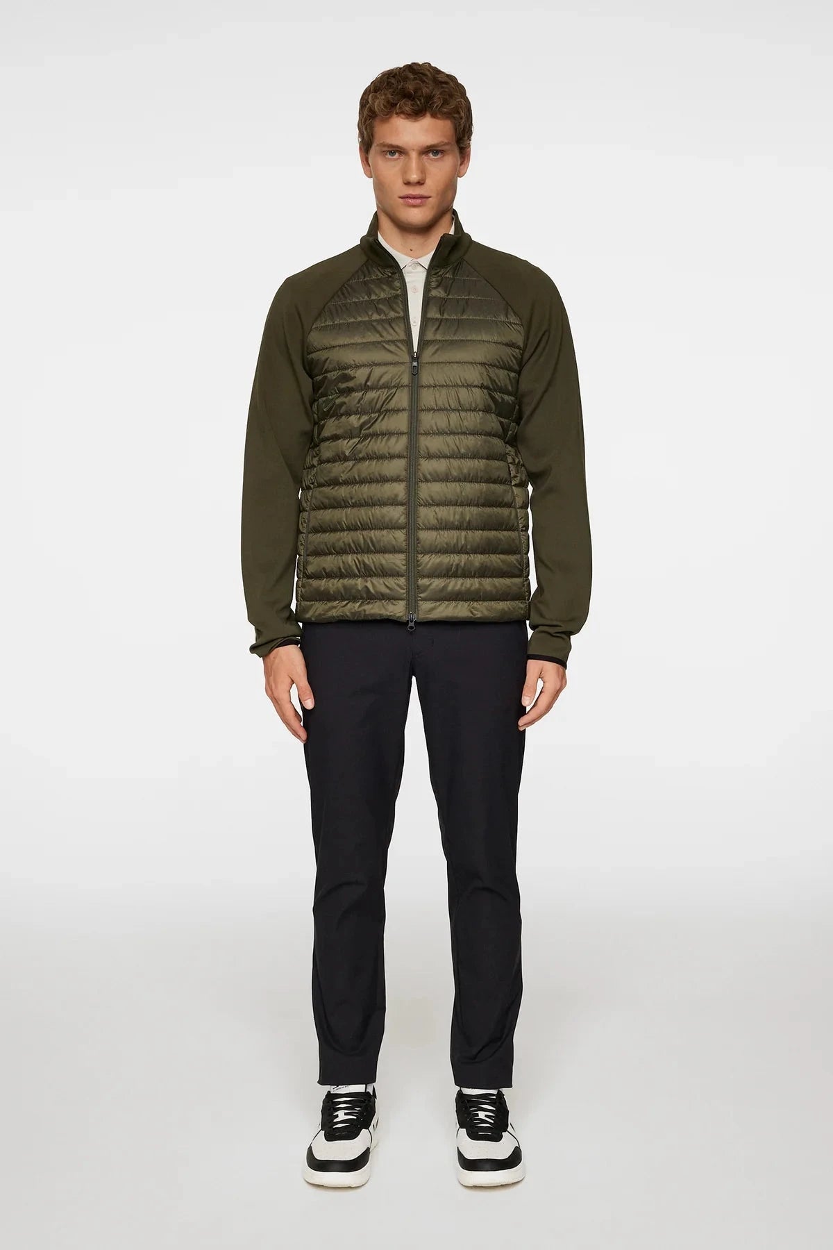 J. Lindeberg Veste doudoune HAYDEN QUILT HYBRID forest green