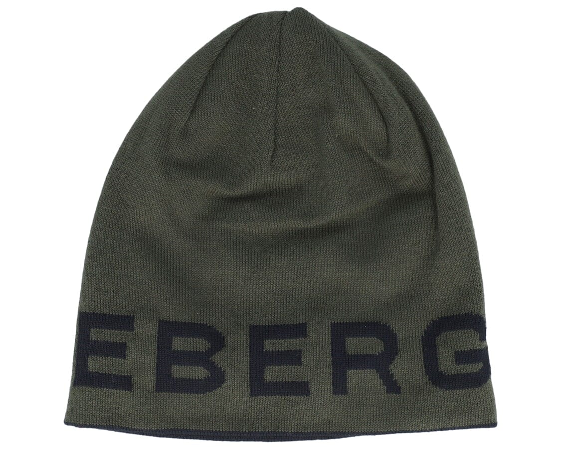J.Lindeberg Bonnet Zac reversible Vert Fôret
