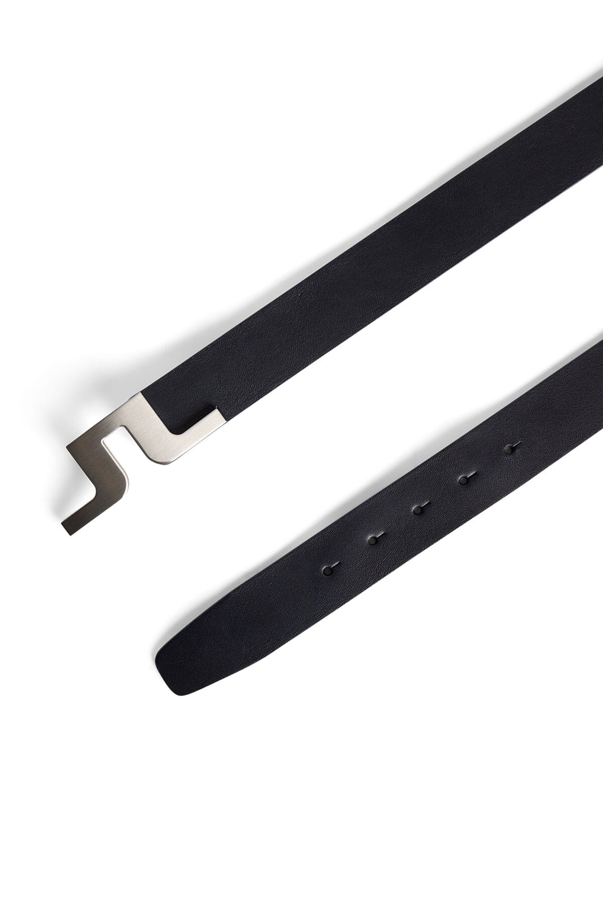 J.Lindeberg Ceinture cuir Bridger Belt JL Navy