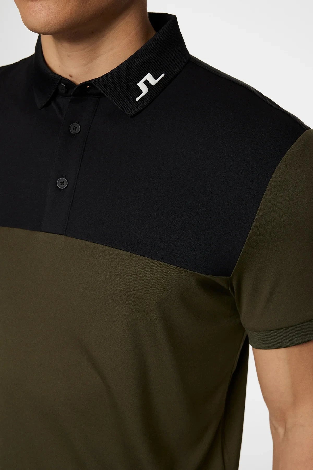 J.LINDEBERG Polo Jeff Forest green