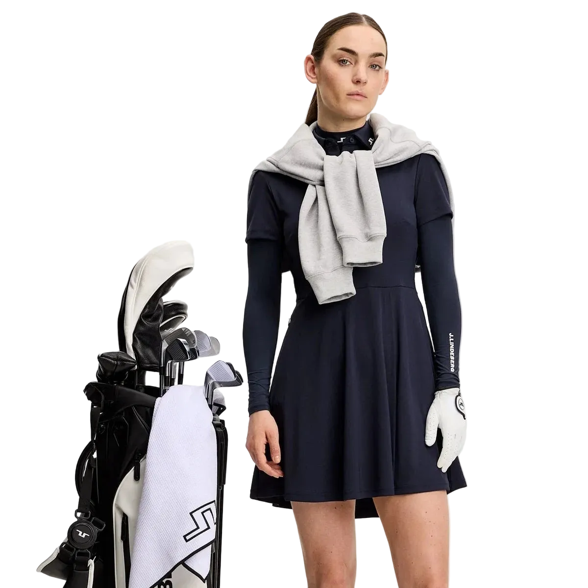 J.Lindeberg Robe Janna Navy - GolfCenter.fr
