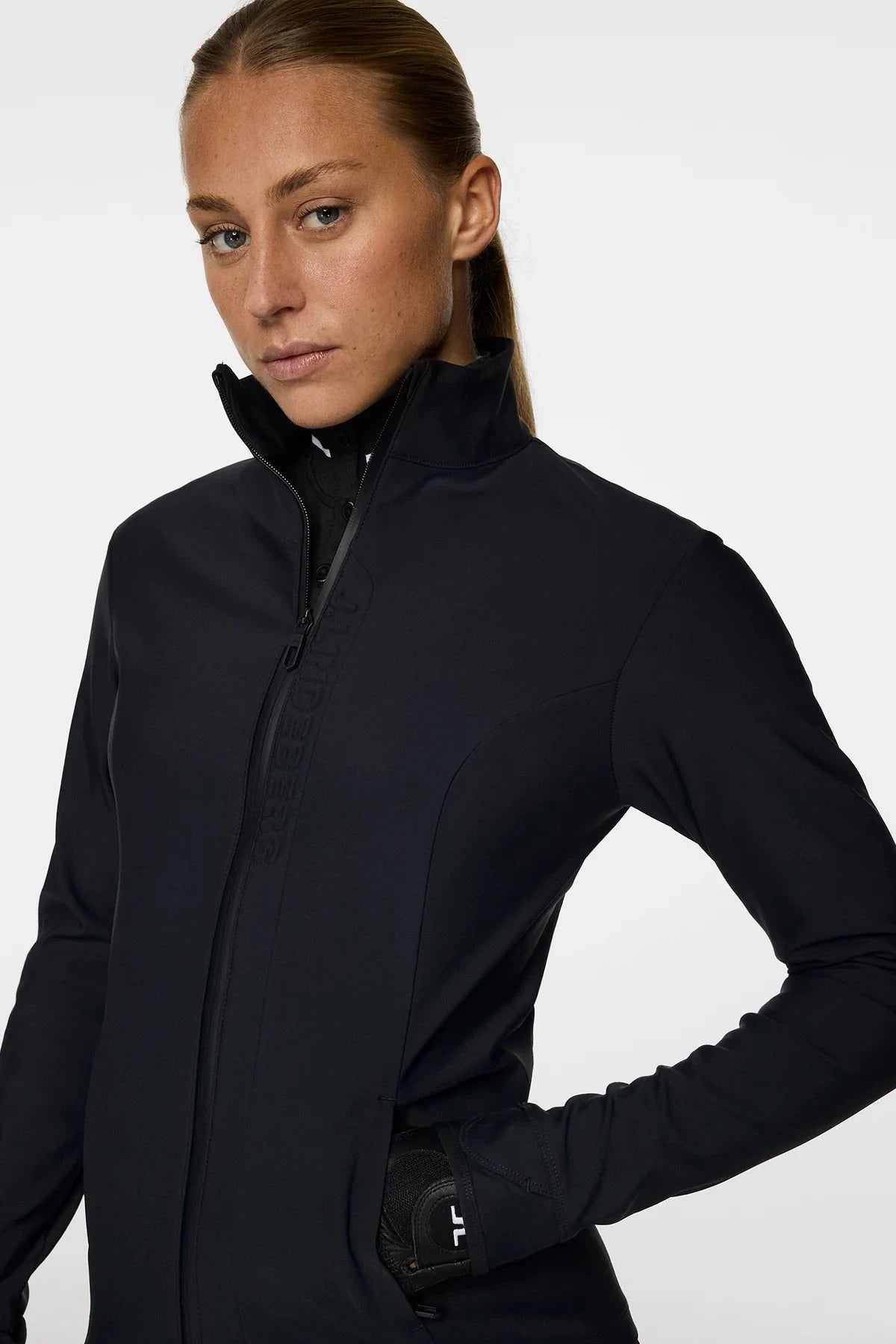 J.LINDEBERG Veste Taylor Zip Mid Layer / Black