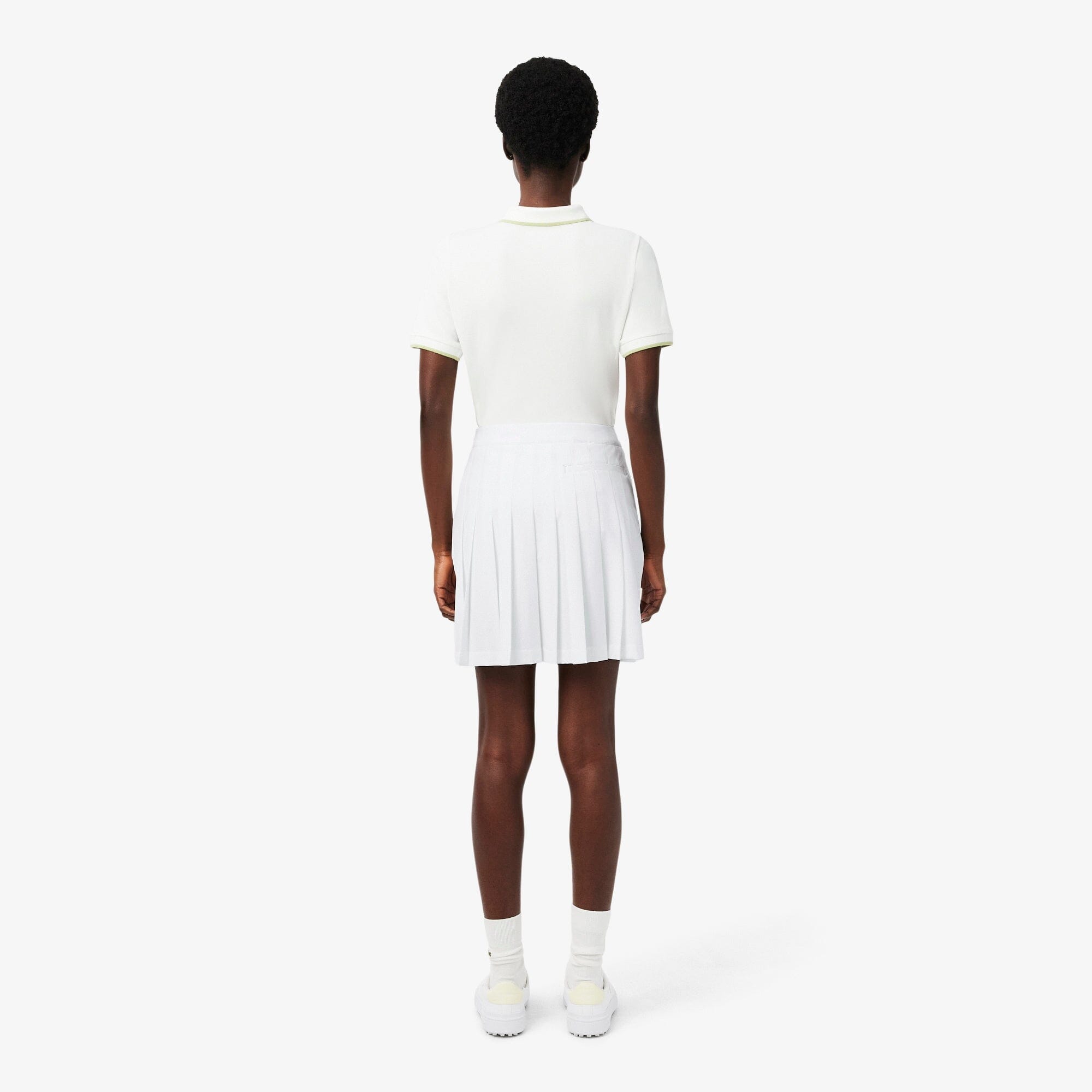 Lacoste Jupe Golf stretch Ultra Dry Blanche