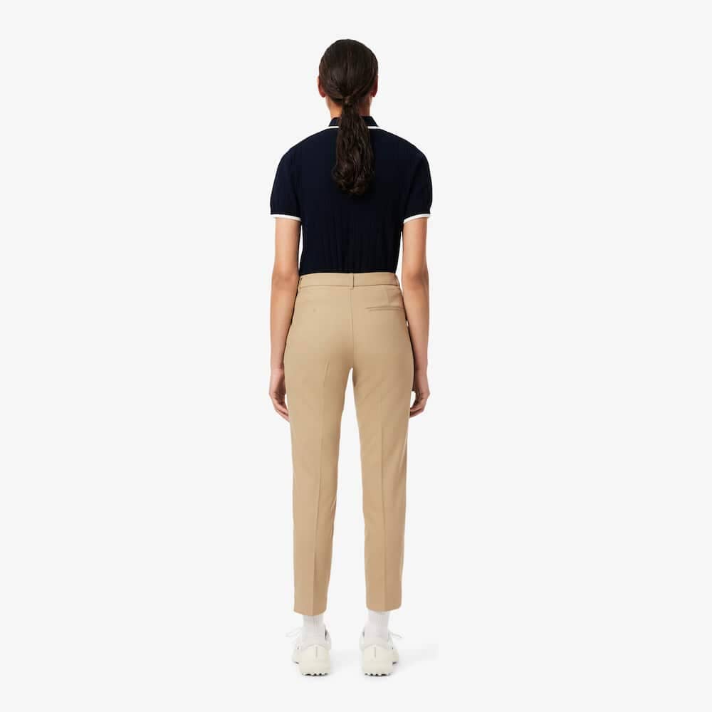 Lacoste Pantalon de Golf Slim Fit Ultra Dry UPF30 Femme