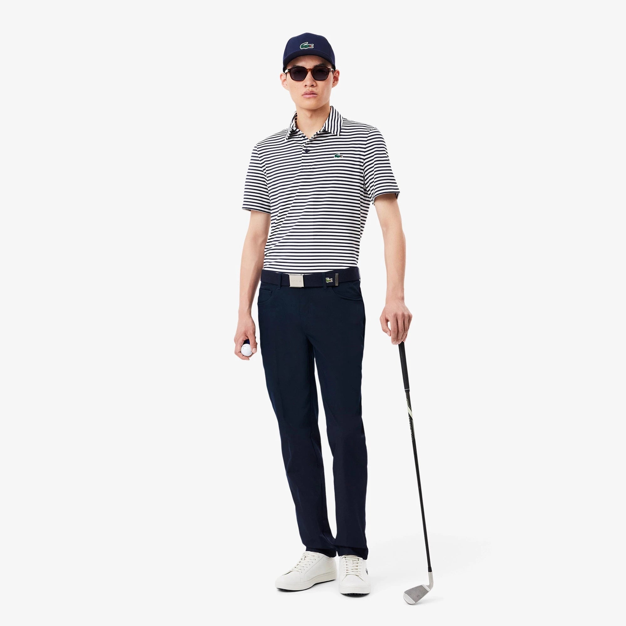 Lacoste Pantalon de golf ultra dry marine