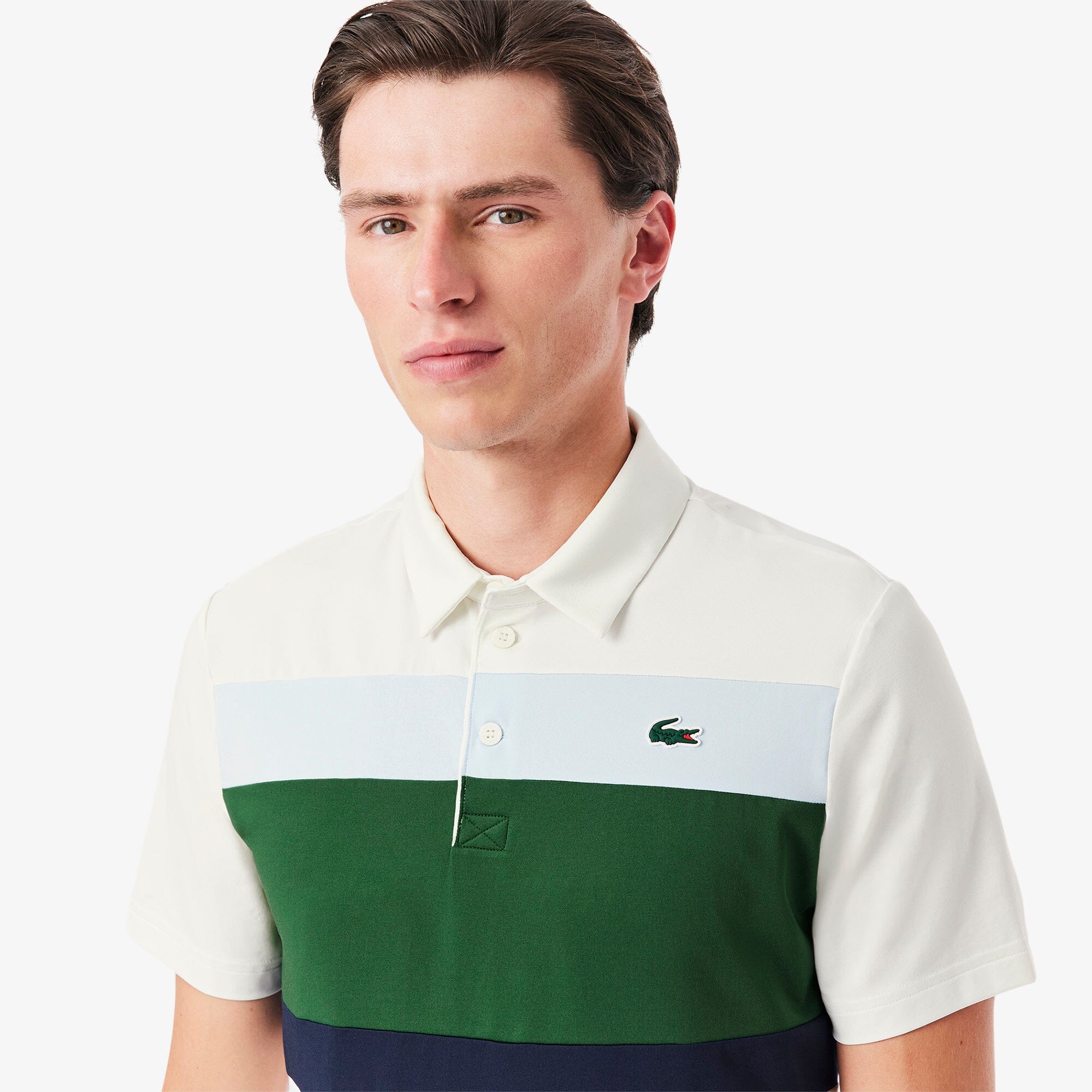 Lacoste Polo Golf color block regular fit