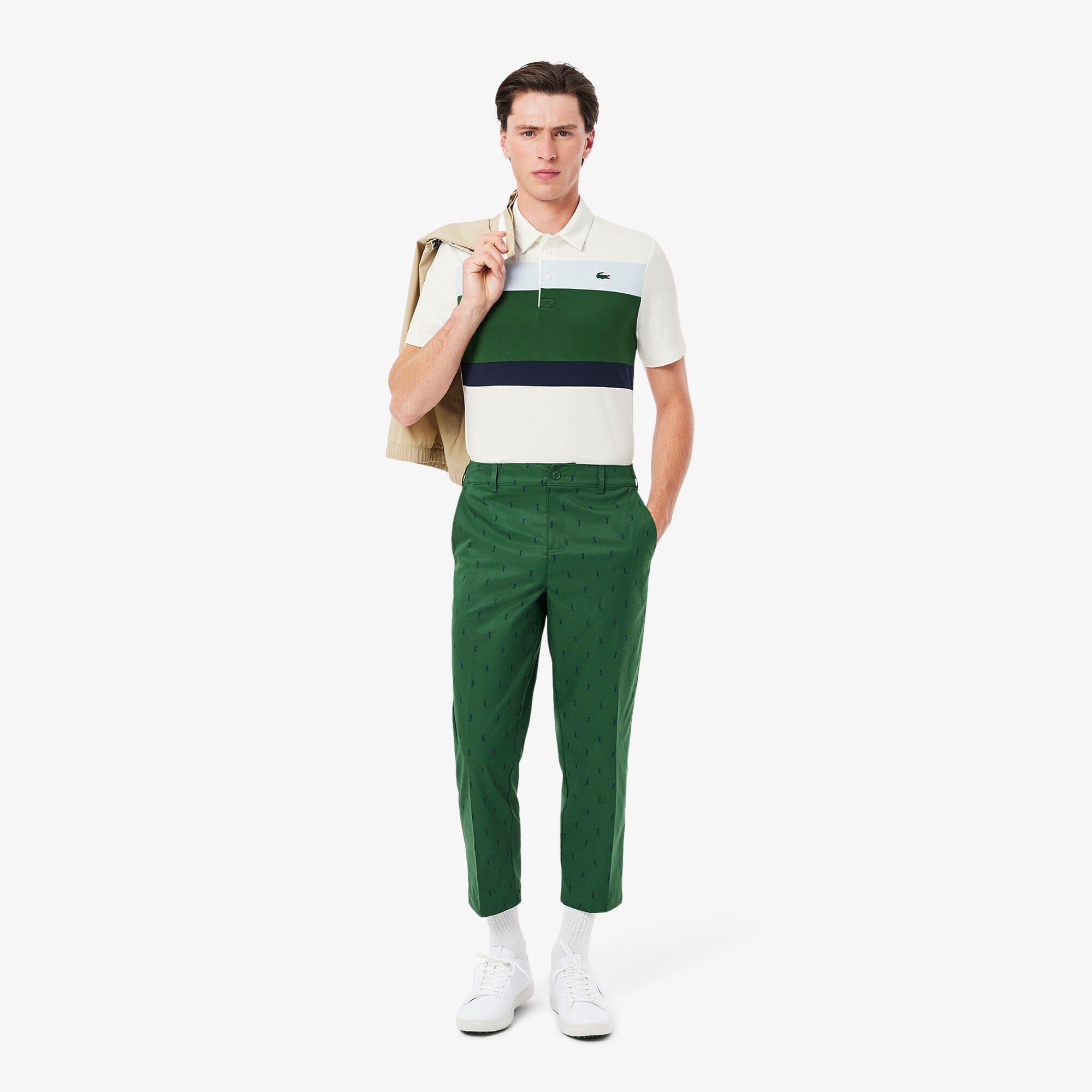 Lacoste Polo Golf color block regular fit