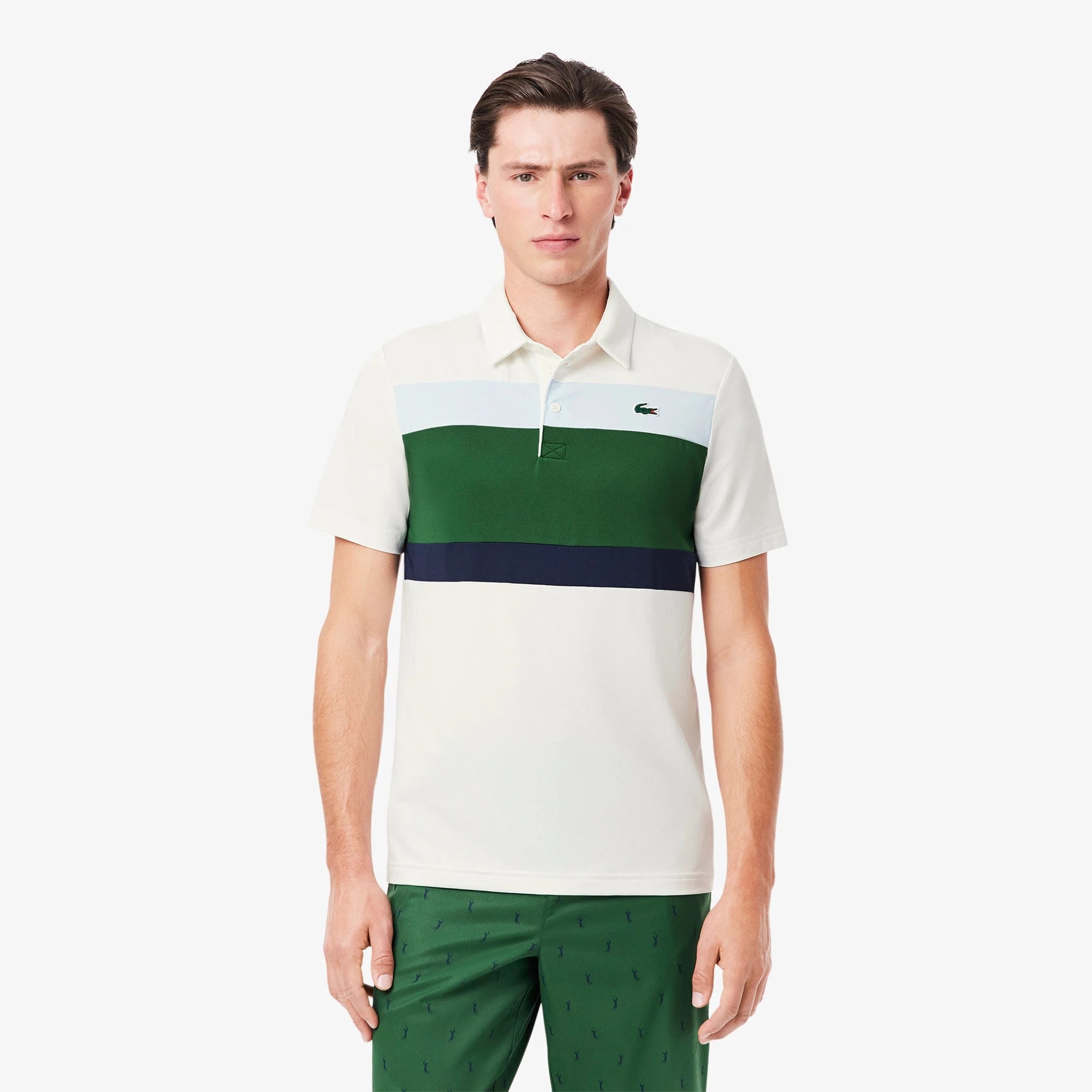 Lacoste Polo Golf color block regular fit