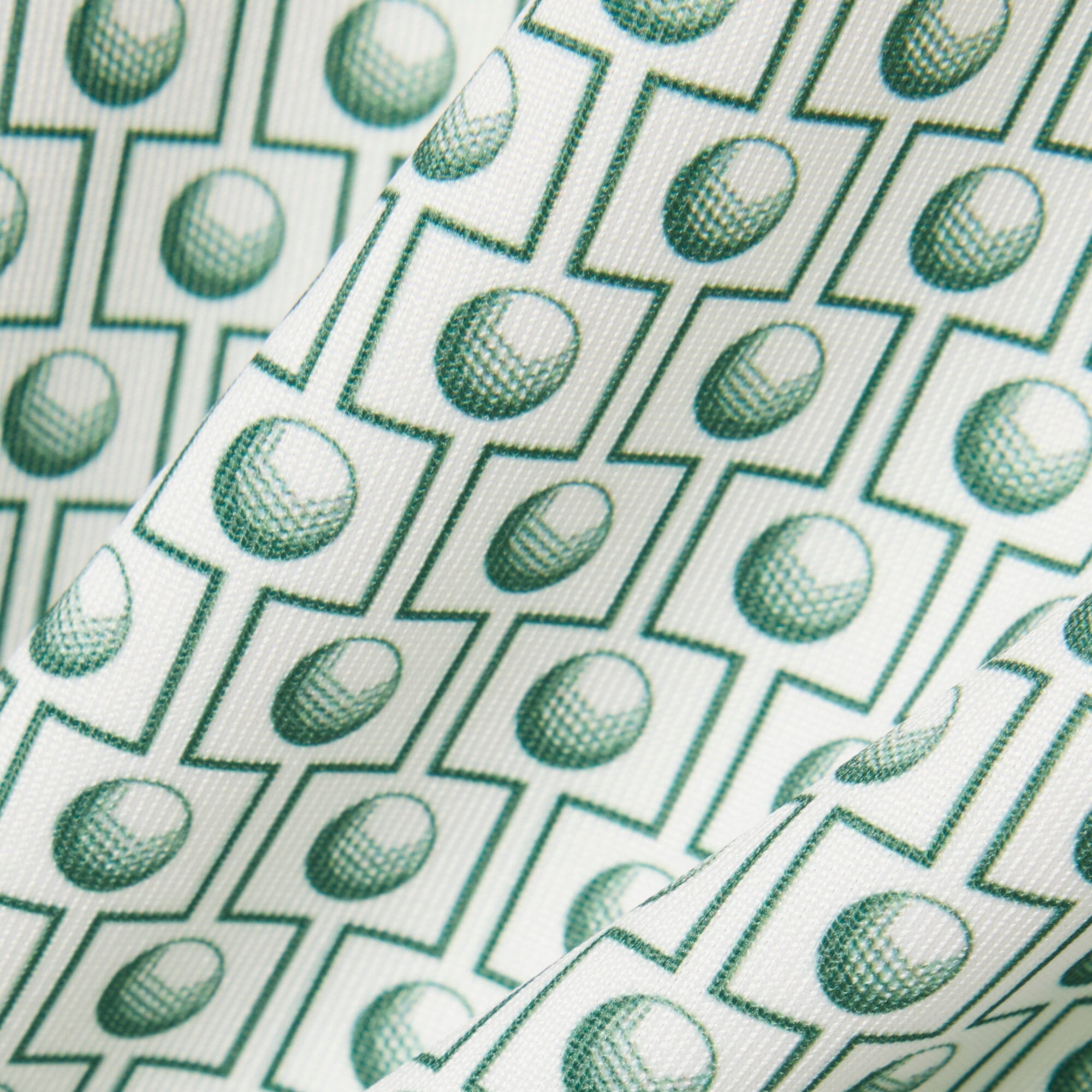 Lacoste Polo Golf regular fit imprimé Blanc Vert