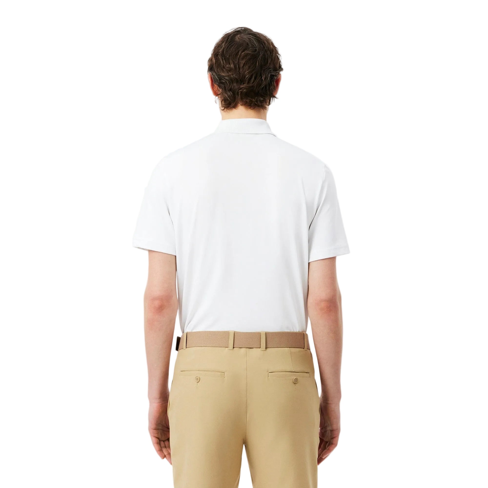 Lacoste Polo Golf Ultra Dry stretch Blanc