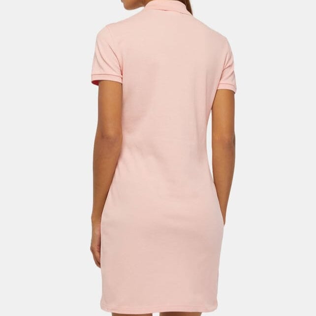 Lacoste robe piqué rose