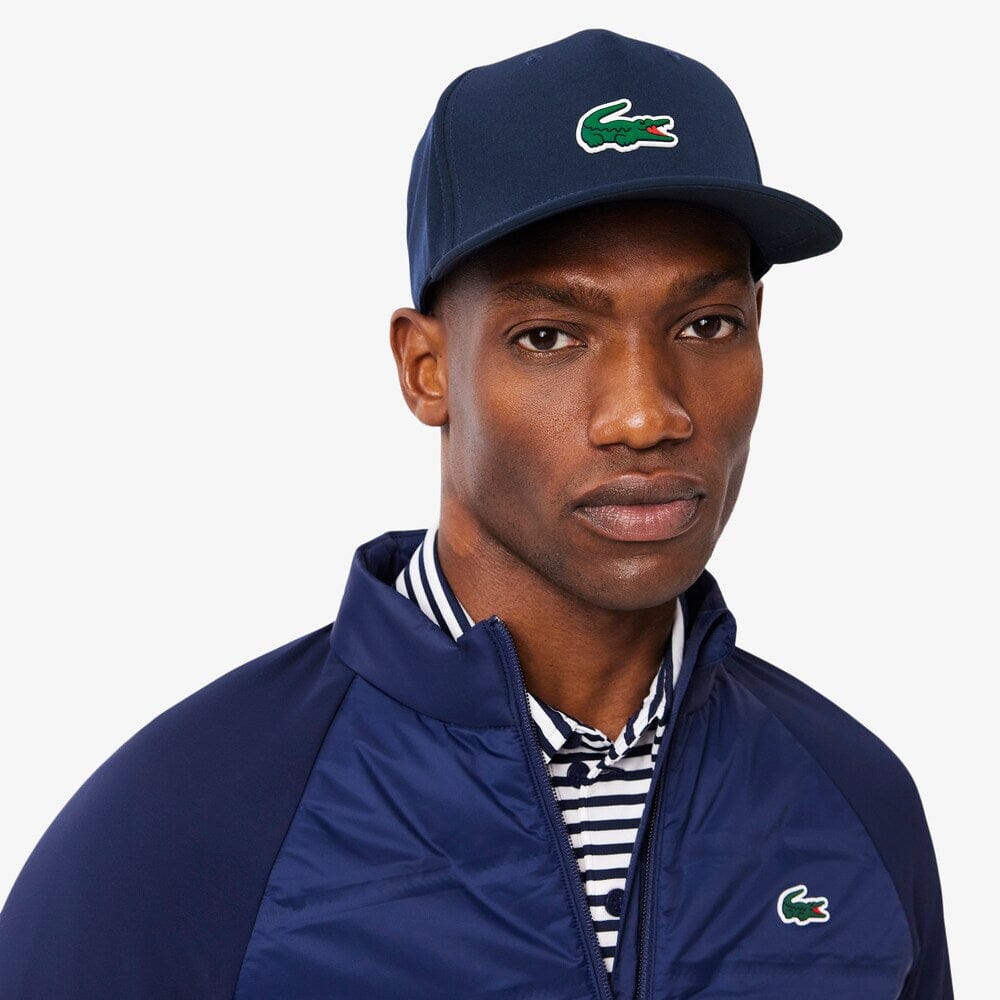 Lacoste Casquette de golf déperlante Bleu Nuit
