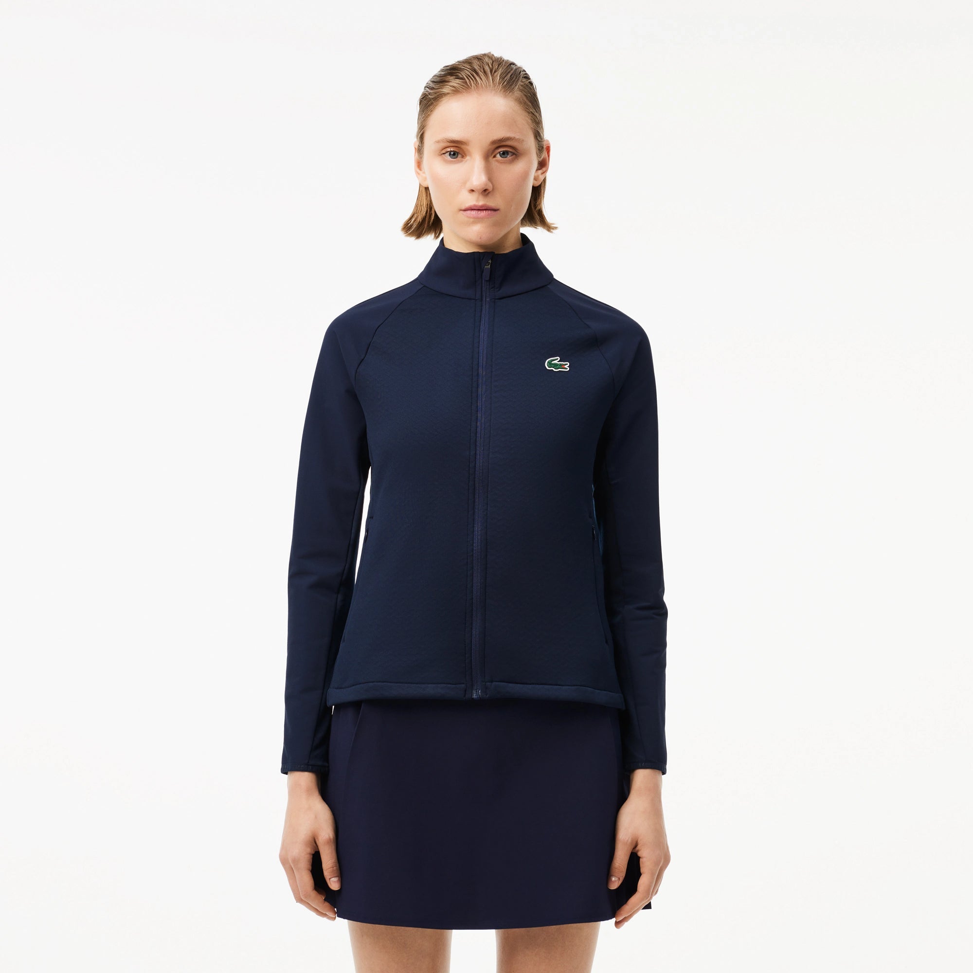 Lacoste veste de golf midlayer slim fit zipp?� | Achat, prix et avis