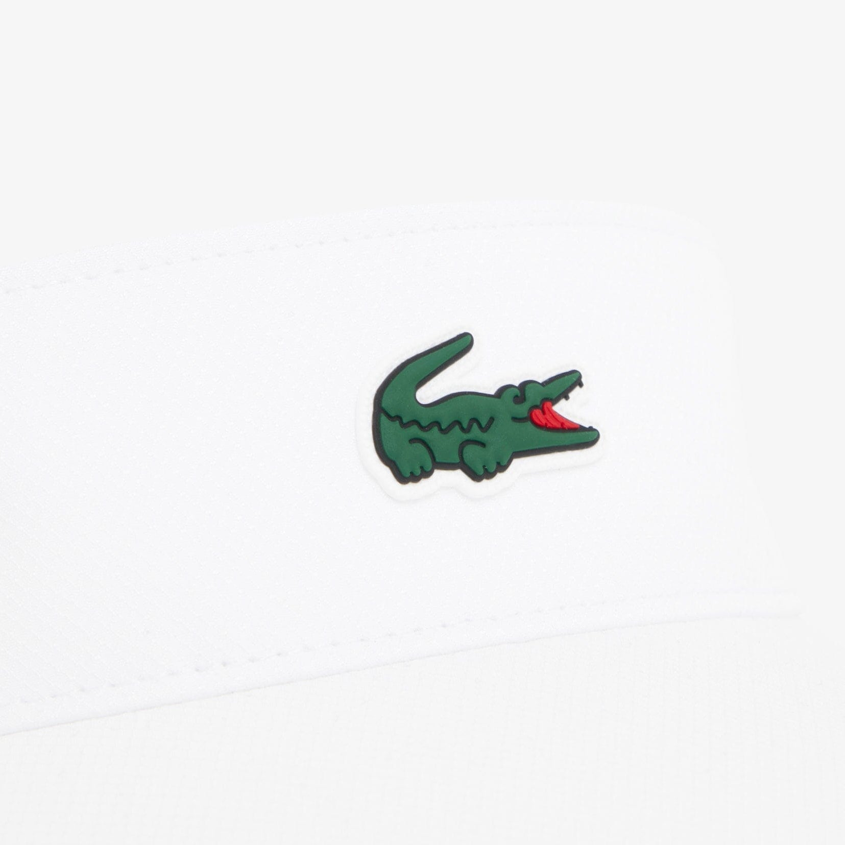 Lacoste Visière Sport taffetas diamanté Blanche