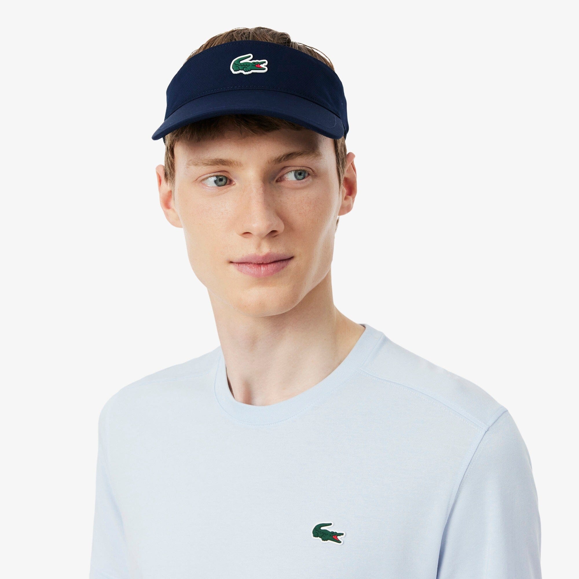 Lacoste Visière Sport taffetas diamanté Bleu Nuit
