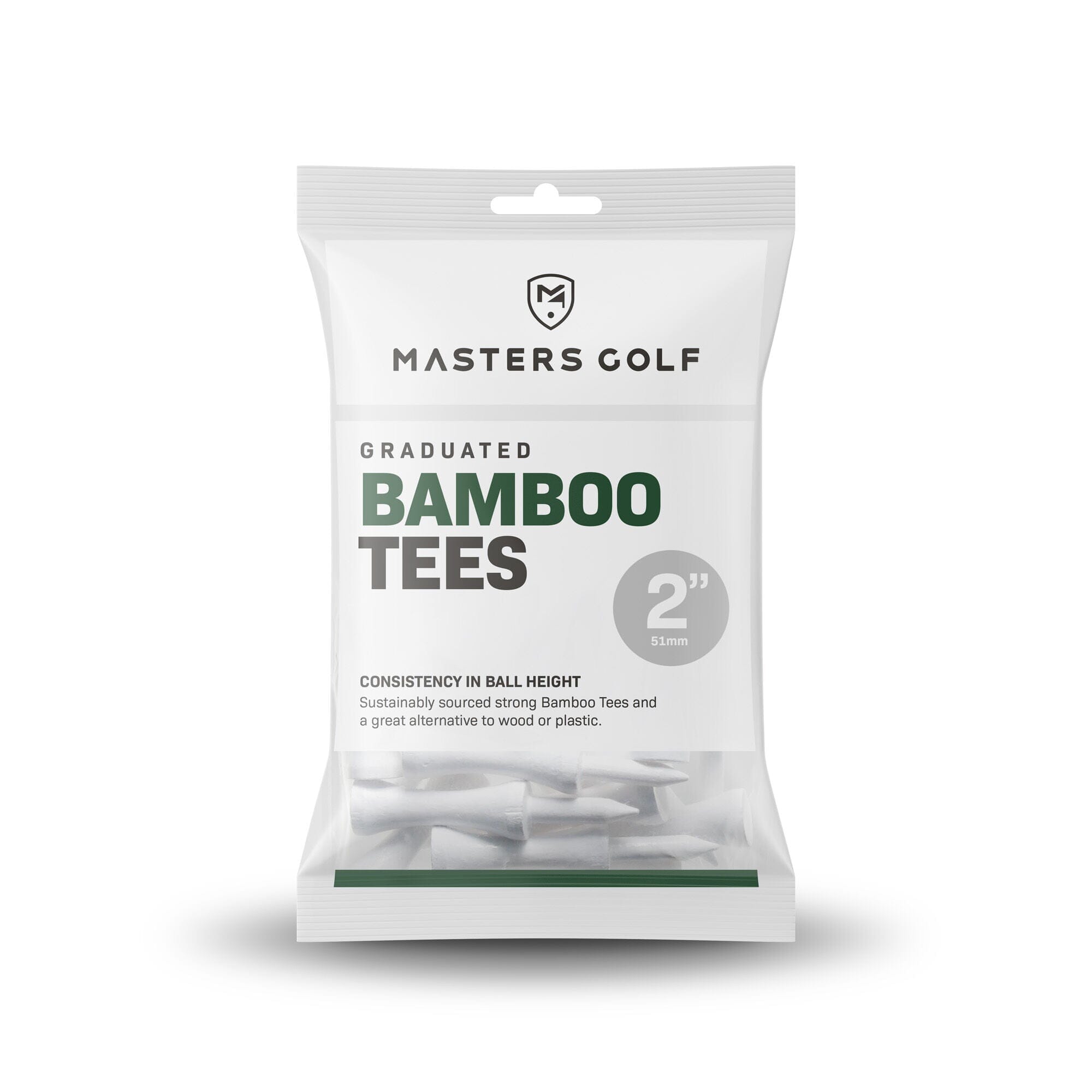 Masters Bamboo Tees à étage 51mm