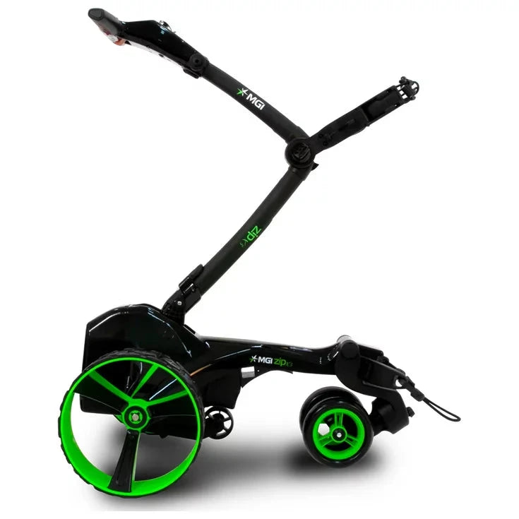 MGI ZIP X5 chariot de golf électrique compact Black Gloss