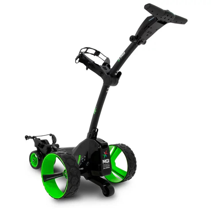 MGI ZIP X5 chariot de golf électrique compact Black Gloss
