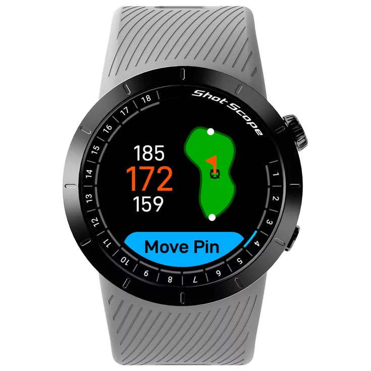 Montre Shot Scope X5 GPS Grise